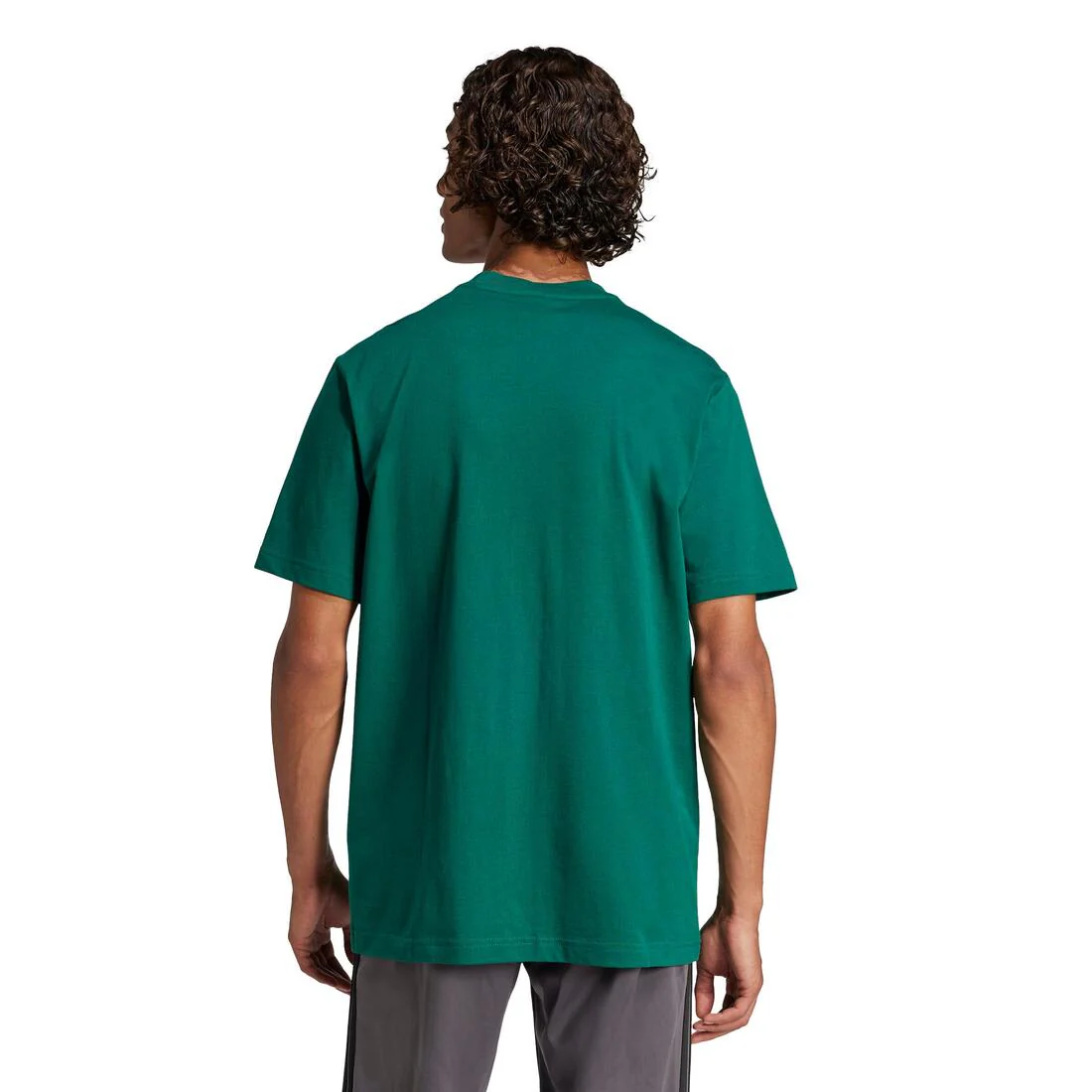 Essentials Small Logo Single Jersey T-Shirt, Green - Image 2