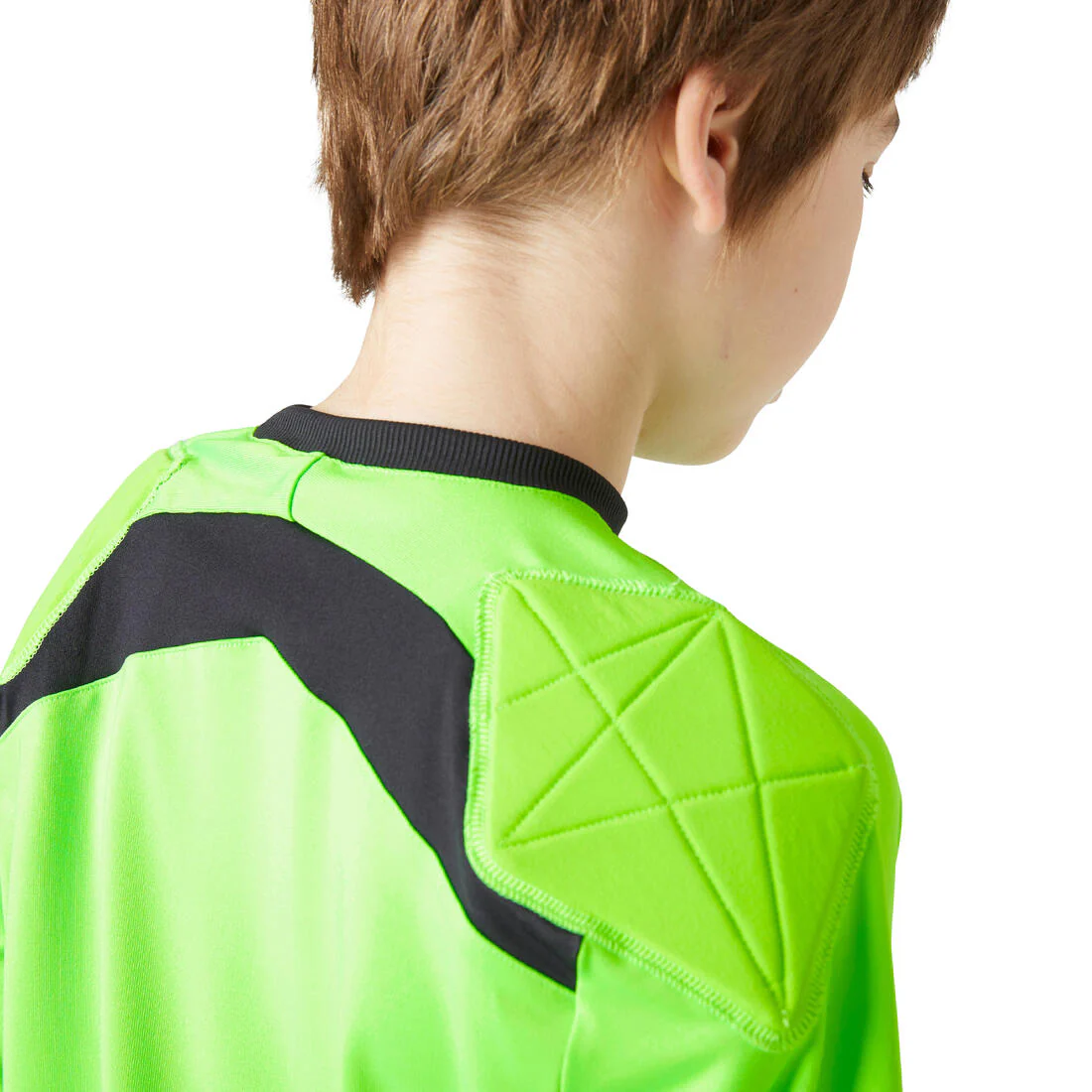 F100 Kids' Football Goalkeeper Shirt - Image 9