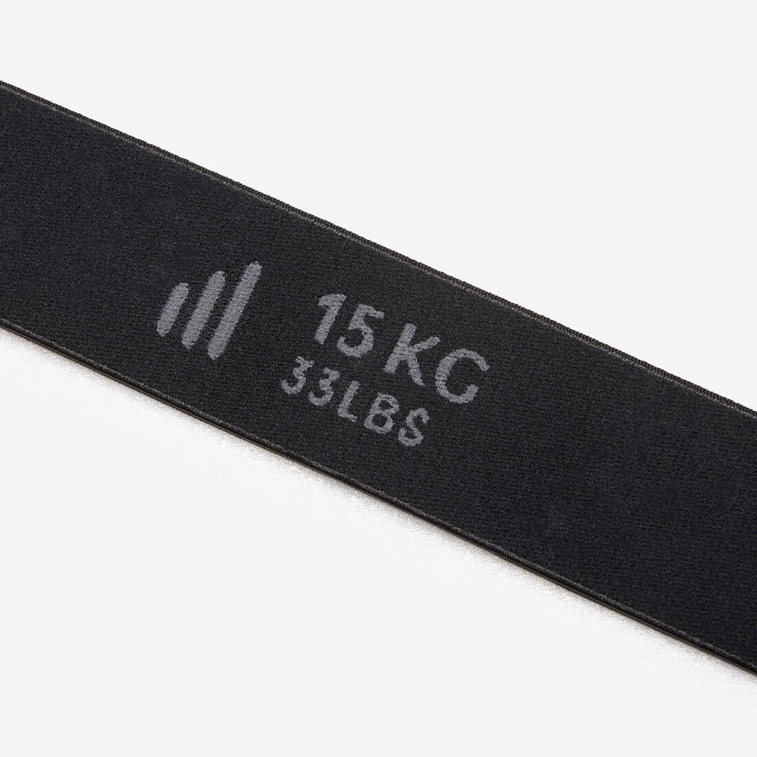 Fabric Fitness Resistance Band 15 kg - Black - Image 3