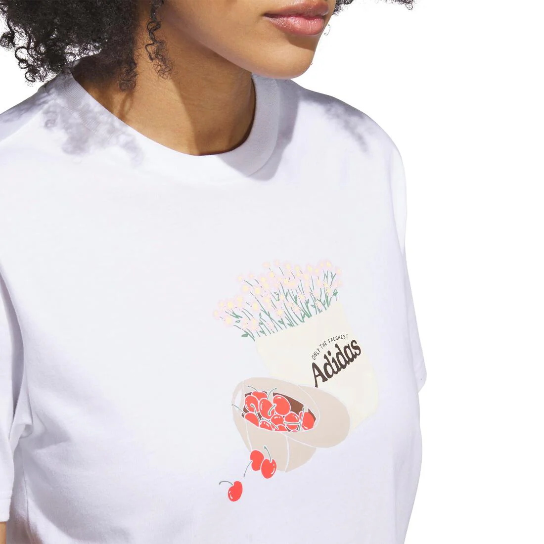 Farmers Market Graphic T-Shirt, White - Image 4