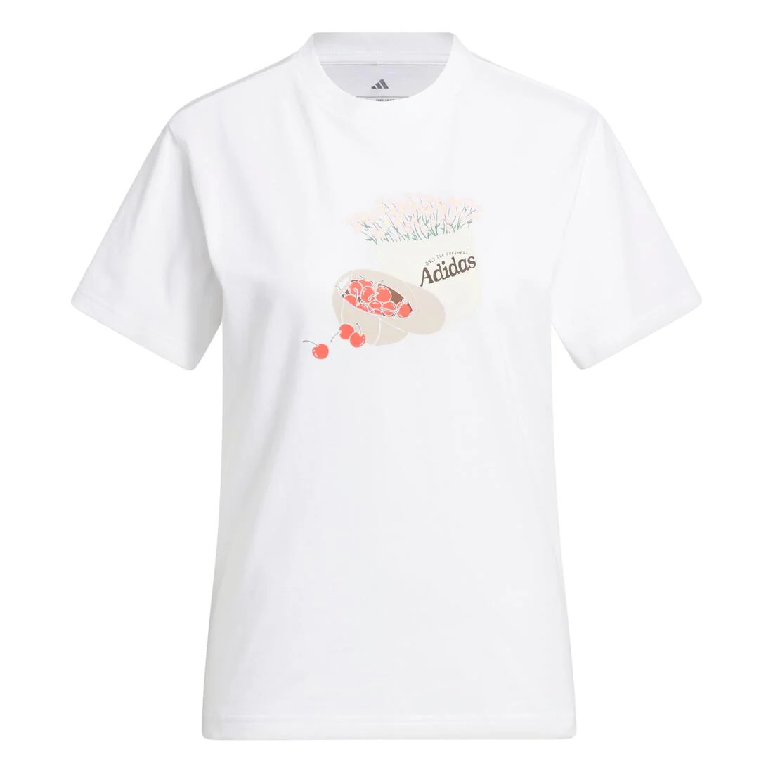Farmers Market Graphic T-Shirt, White - Image 6