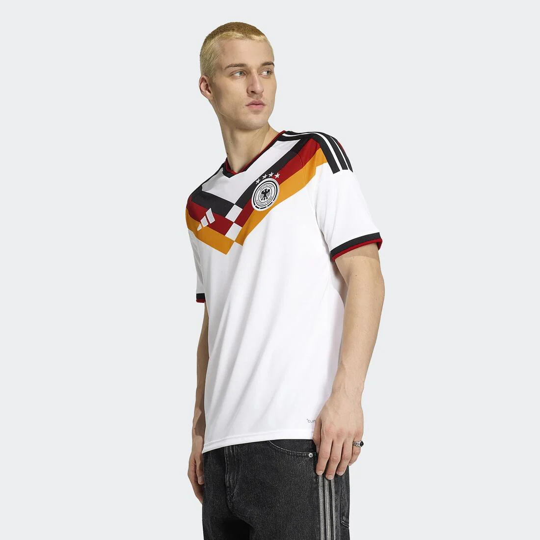 Germany 26 Home Replica Jersey, White - Image 6