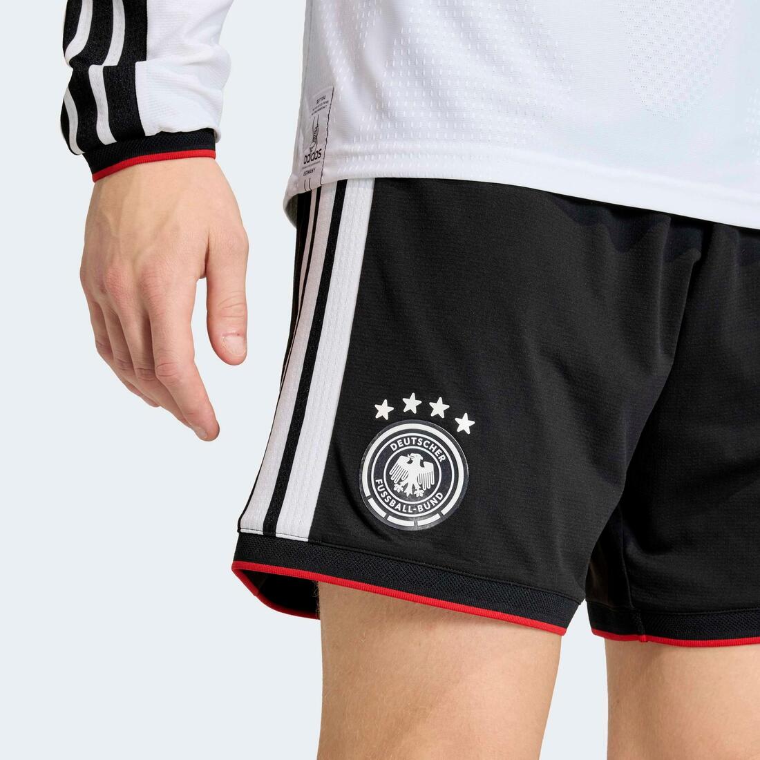 Germany 26 Home Replica Shorts, Black - Image 2