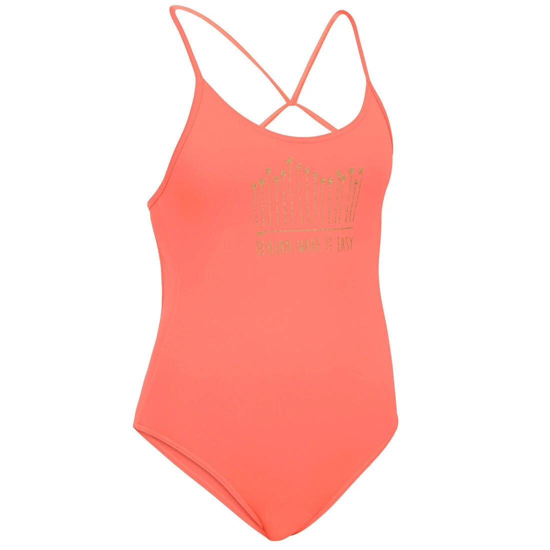 Girl’s 1-piece swimsuit 100 - Image 2
