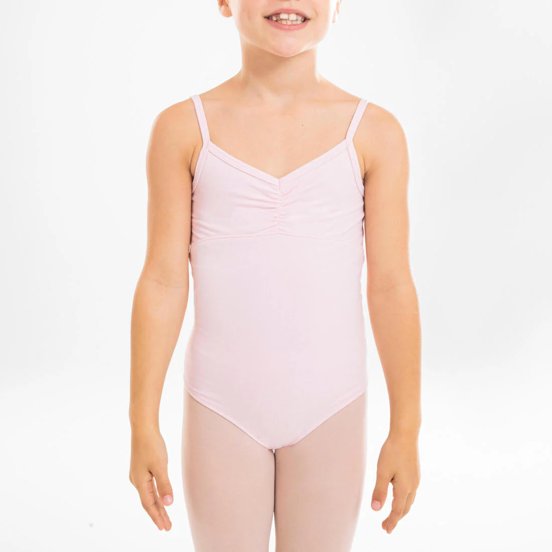 Girls' Ballet Camisole Leotard - Pale - Image 5