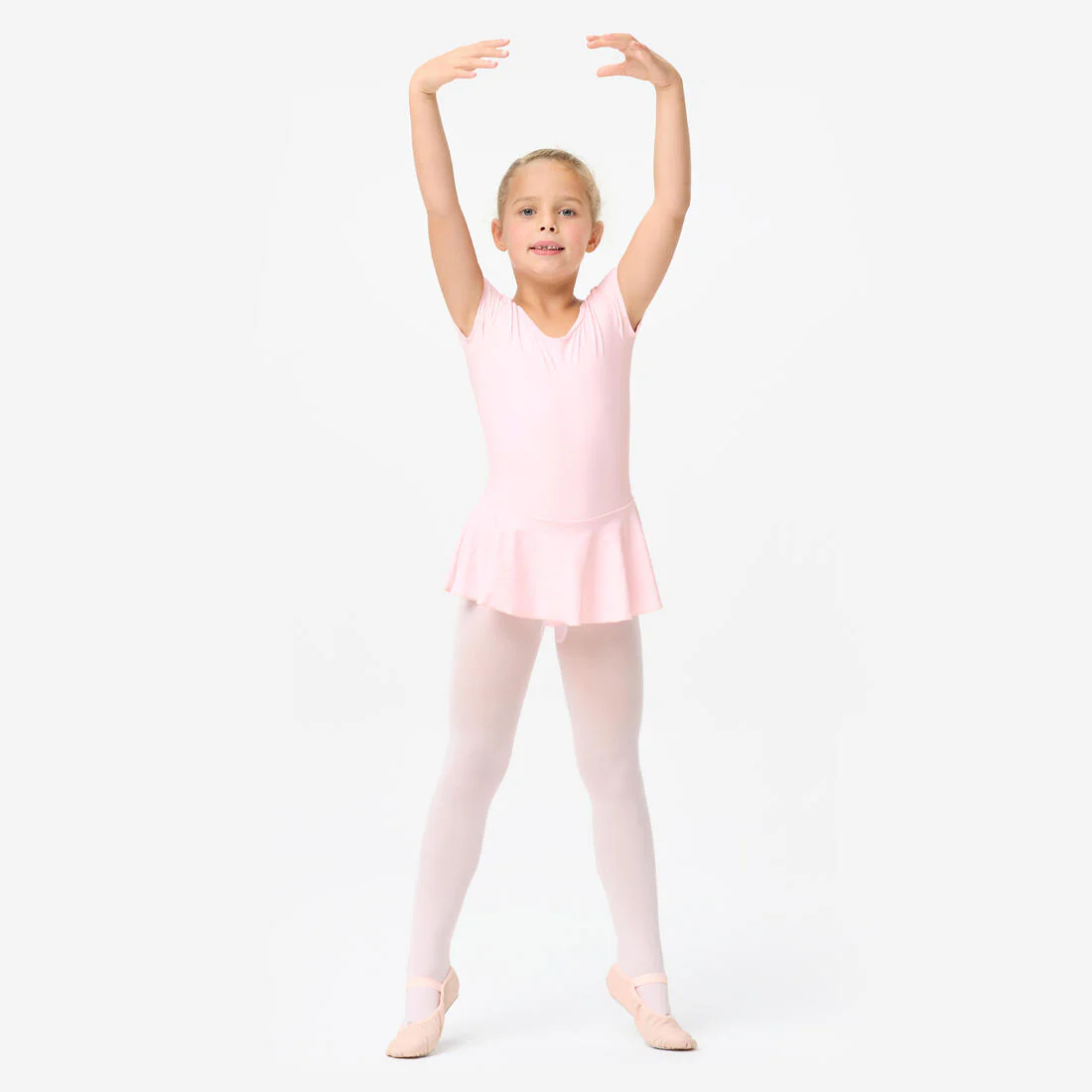 Girls' Ballet Skirted Leotard - Pink - Image 2