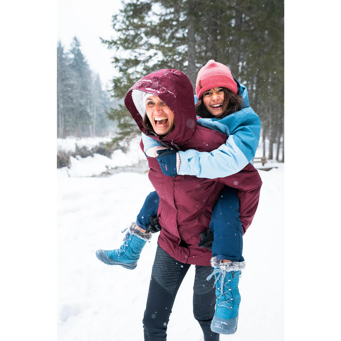 Girls Waterproof Snow Boots SH500 - Image 8