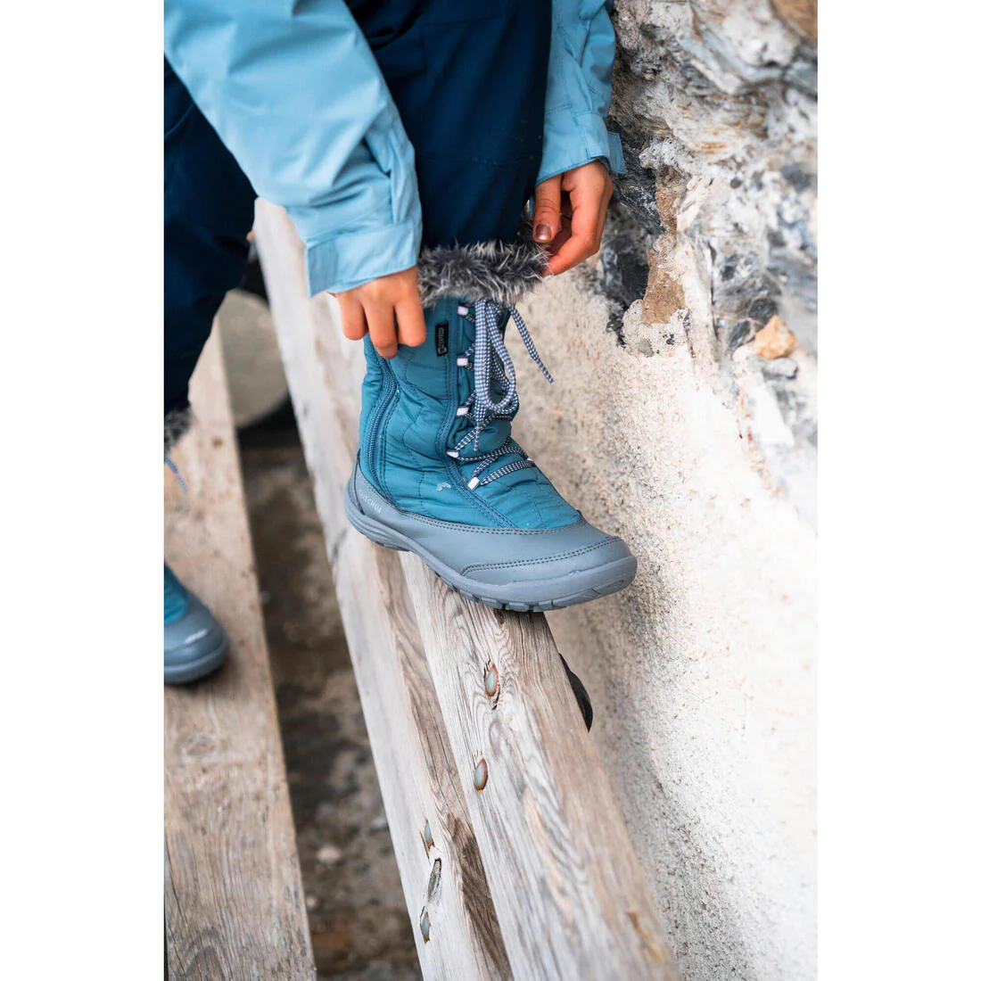 Girls Waterproof Snow Boots SH500 - Image 9