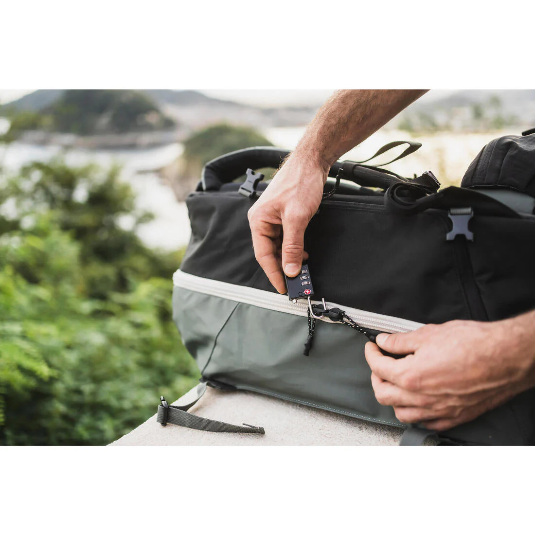 40 L travel backpack, Travel 500 Organiser - Image 5