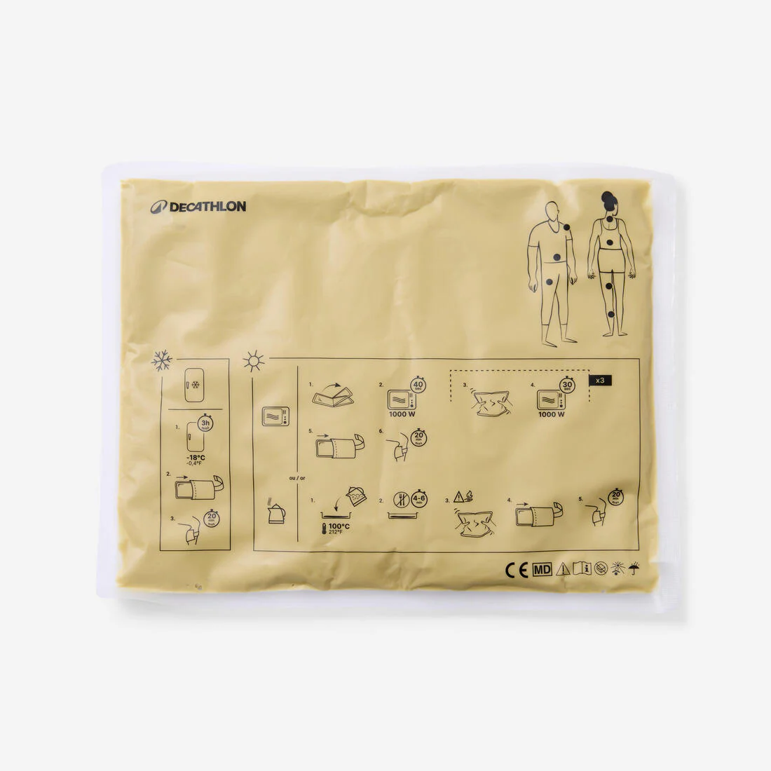 Hot/Cold Compress, reusable cold pack - Size L - Image 5