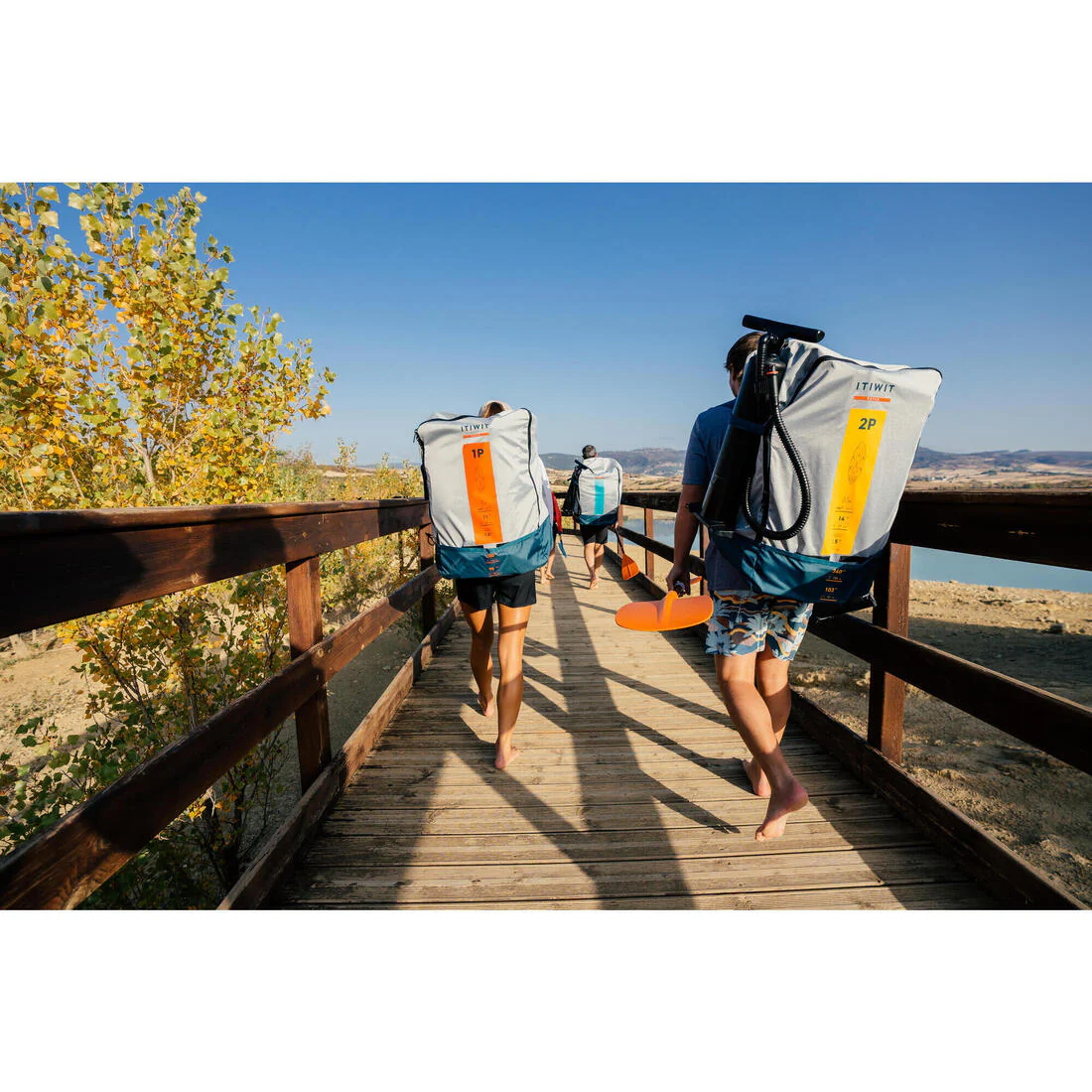 Inflatable touring kayak 1 person - Image 10