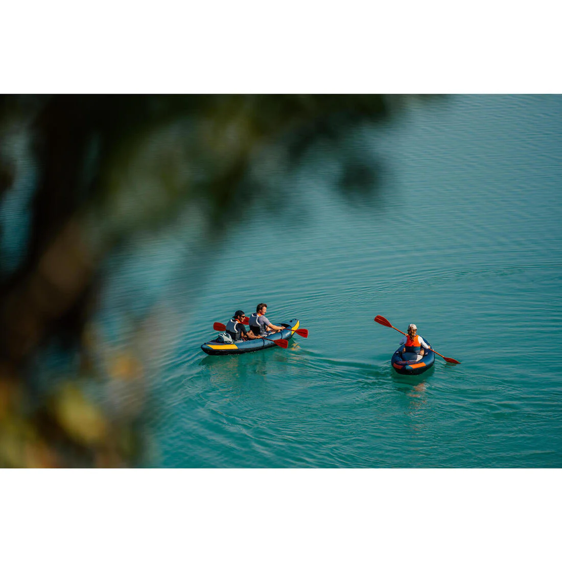 Inflatable touring kayak 1 person - Image 12