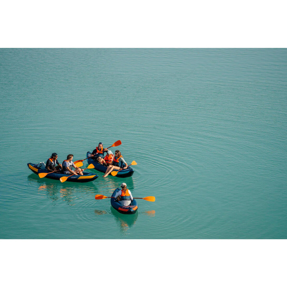 Inflatable touring kayak 1 person - Image 13