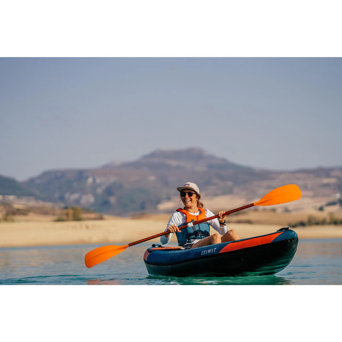 Inflatable touring kayak 1 person - Image 8