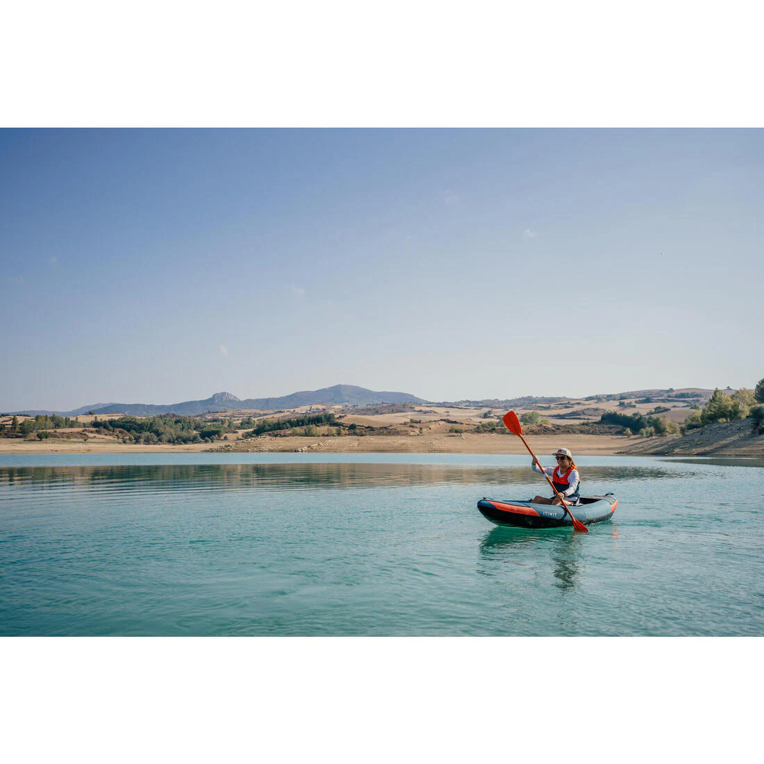 Inflatable touring kayak 1 person - Image 9