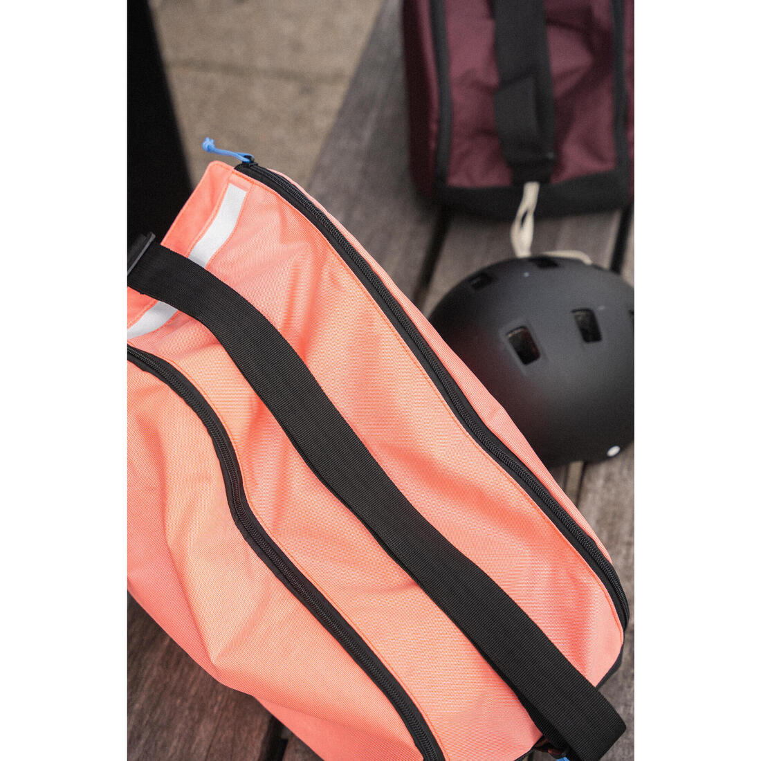 Inline Skating Bag 500M - Coral - Image 9