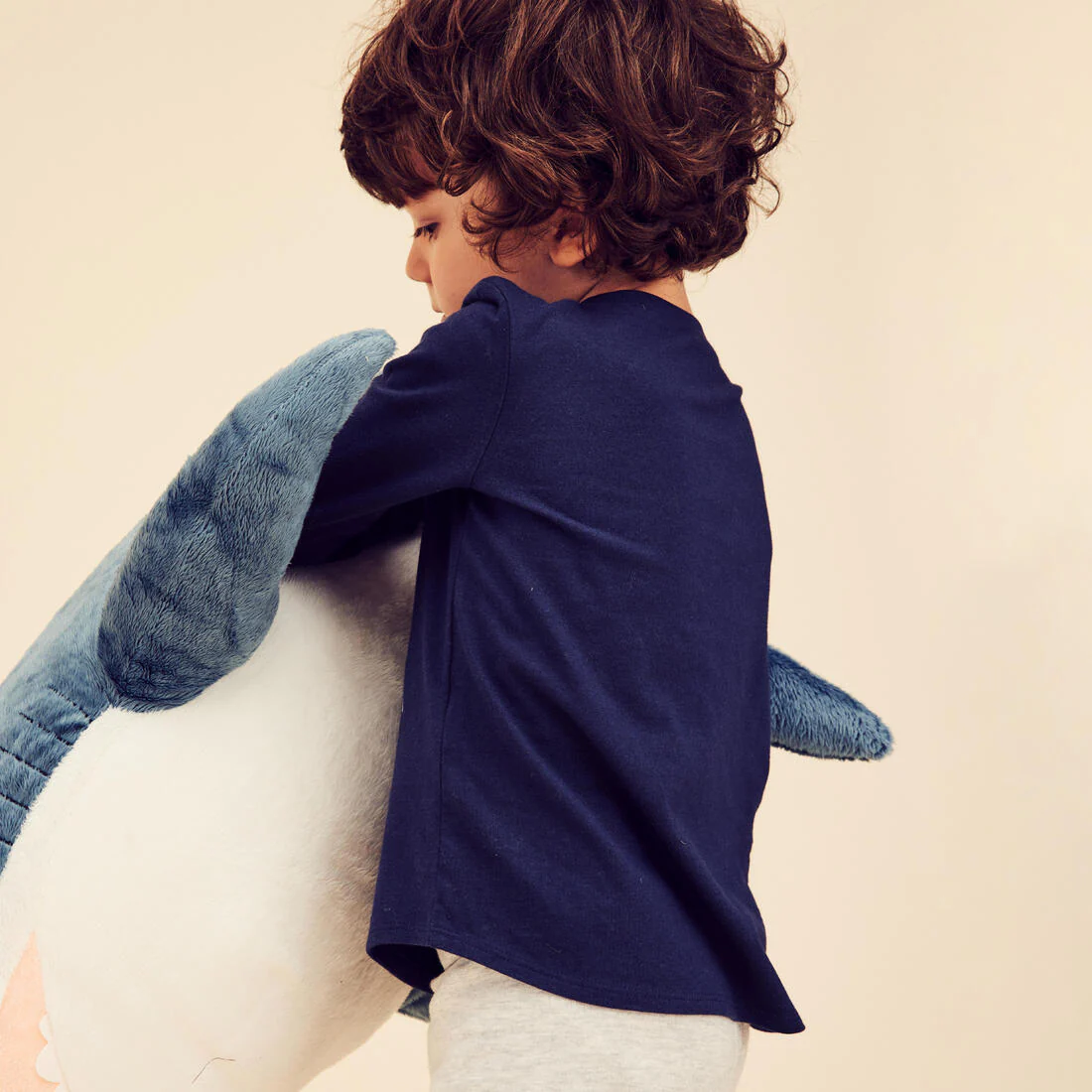 Kids' Basic Cotton Long-Sleeved T-Shirt - Image 12
