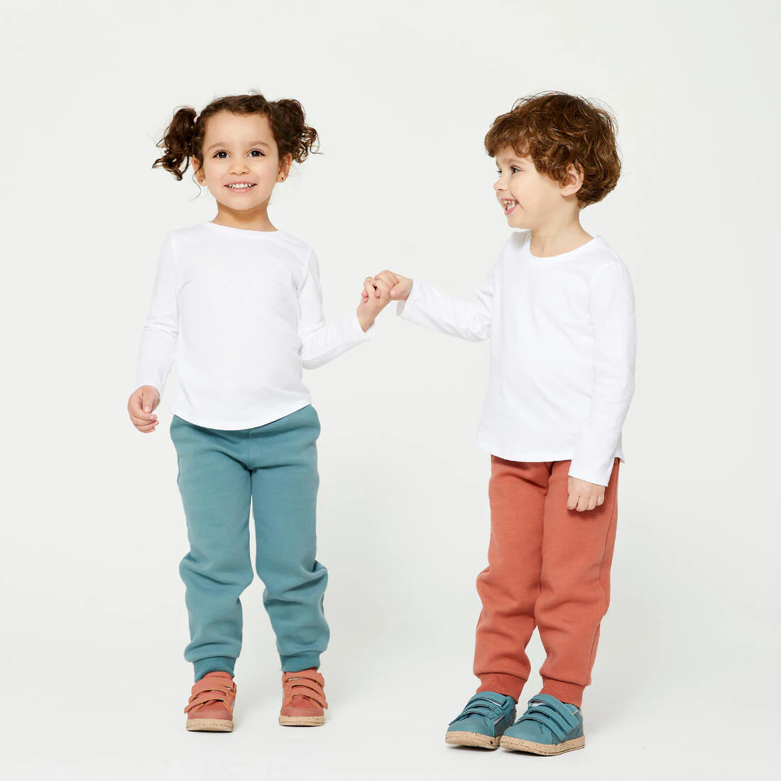 Kids' Basic Cotton Long-Sleeved T-Shirt - Image 13
