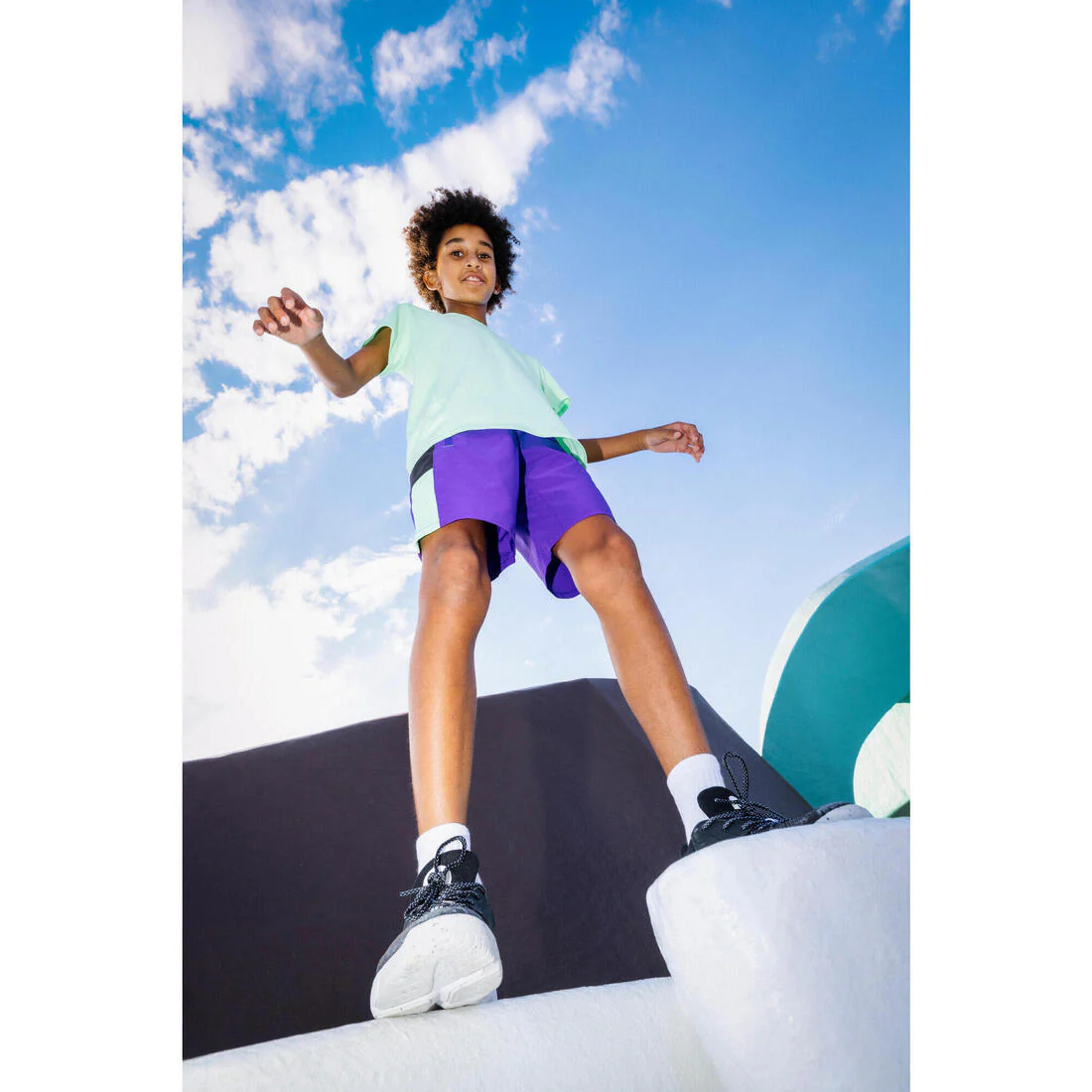 Kids' Breathable Multisport Shorts - Image 19