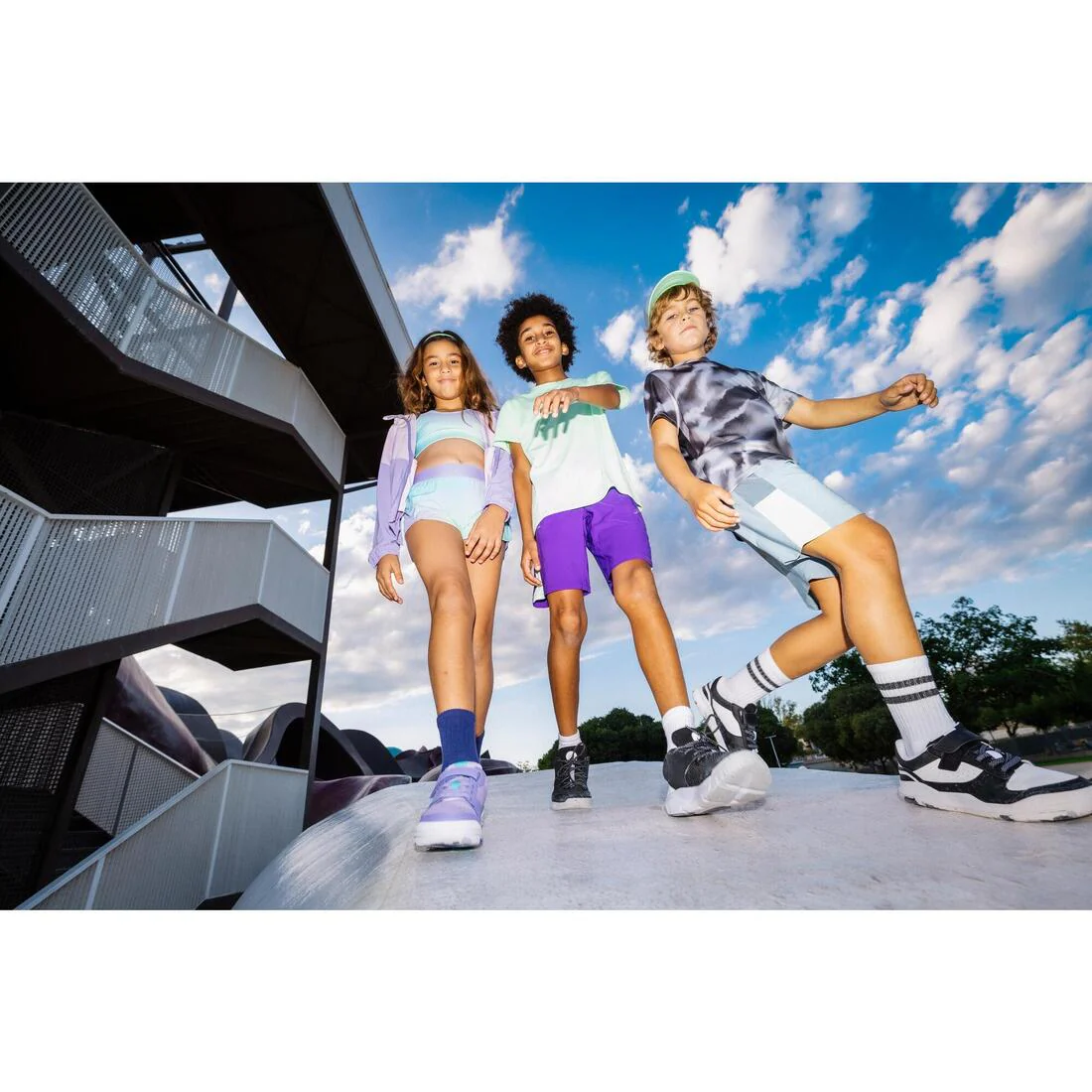 Kids' Breathable Multisport Shorts - Image 24