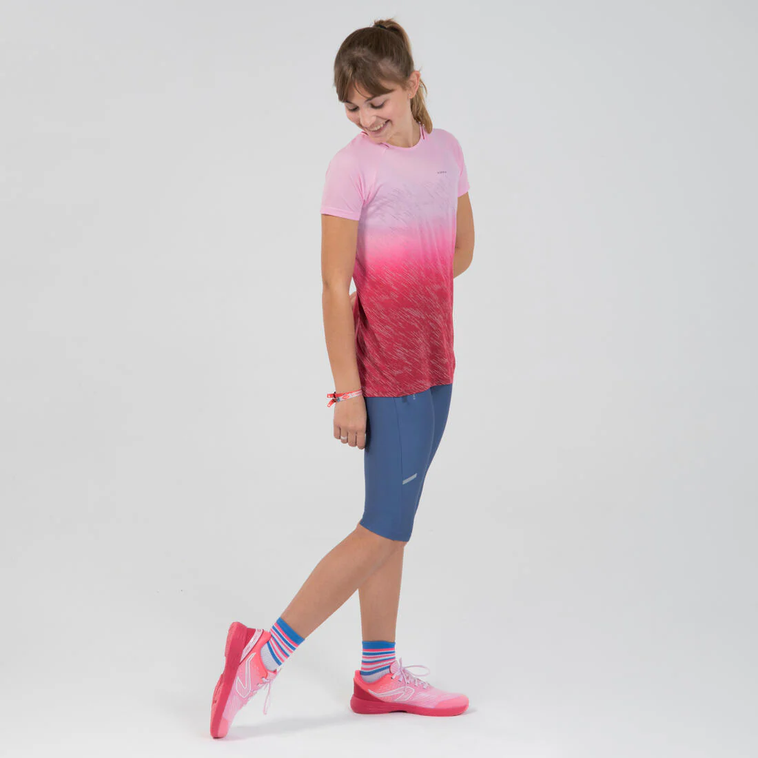 Kids' cropped bottoms-KIPRUN dry denim - Image 10