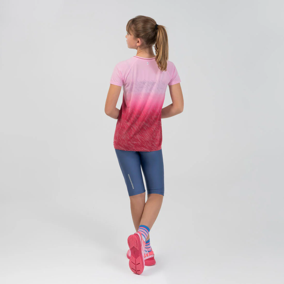 Kids' cropped bottoms-KIPRUN dry denim - Image 8