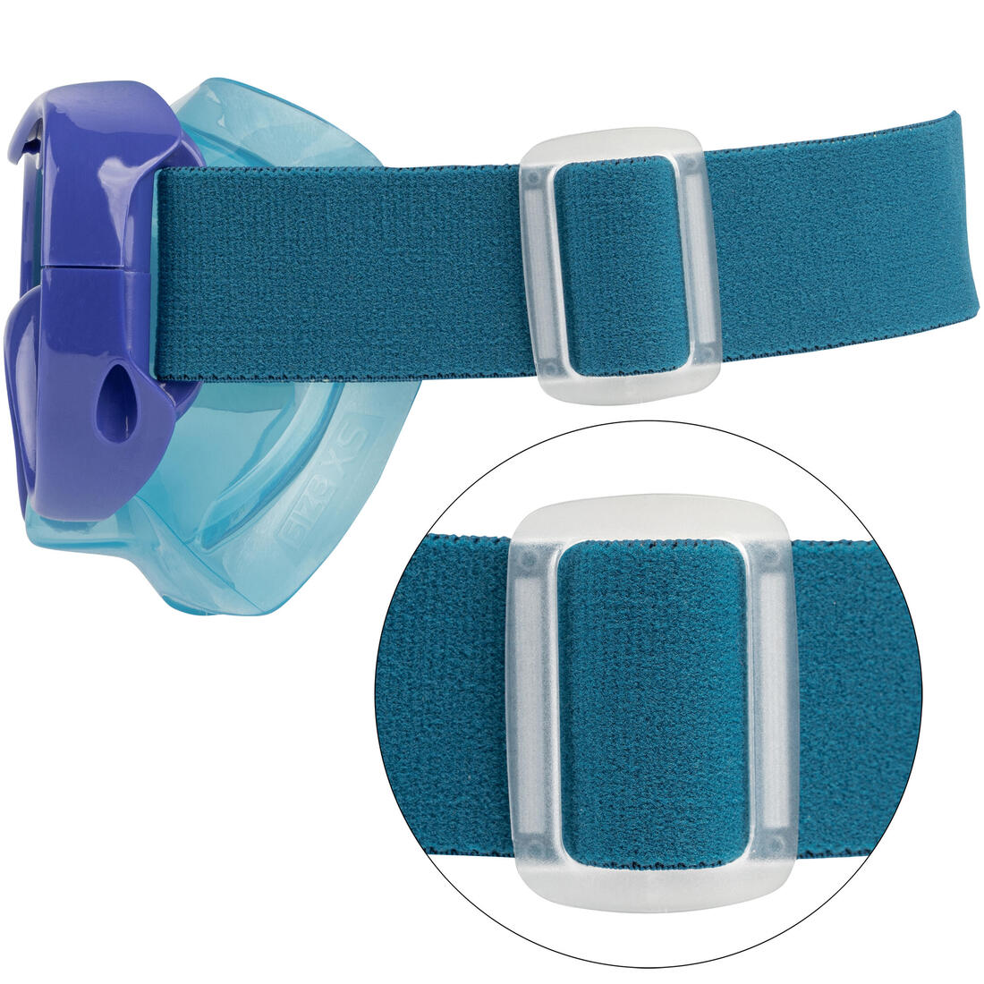 Kids diving mask - 100 comfort pastel - Image 11