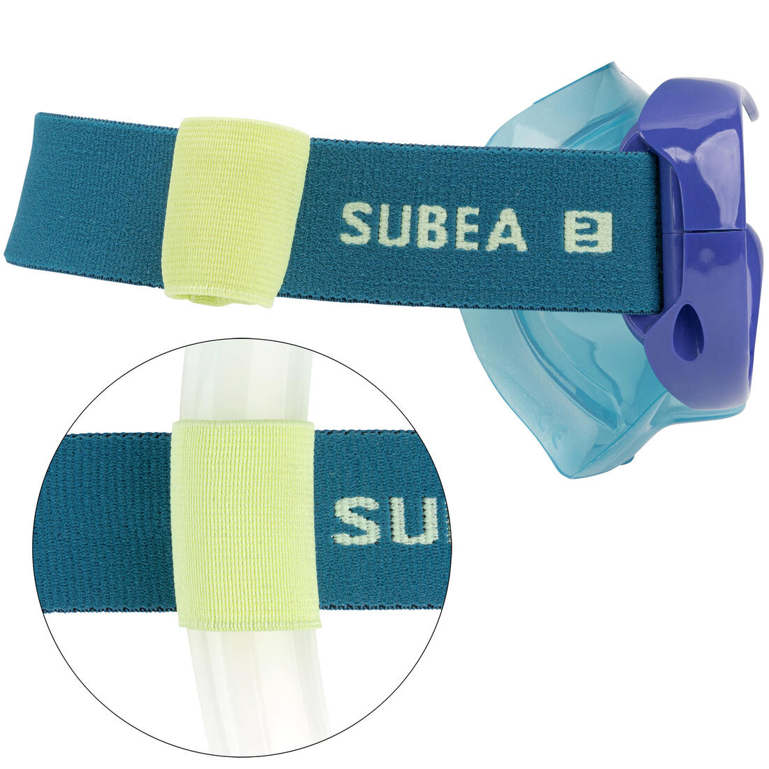 Kids diving mask - 100 comfort pastel - Image 15