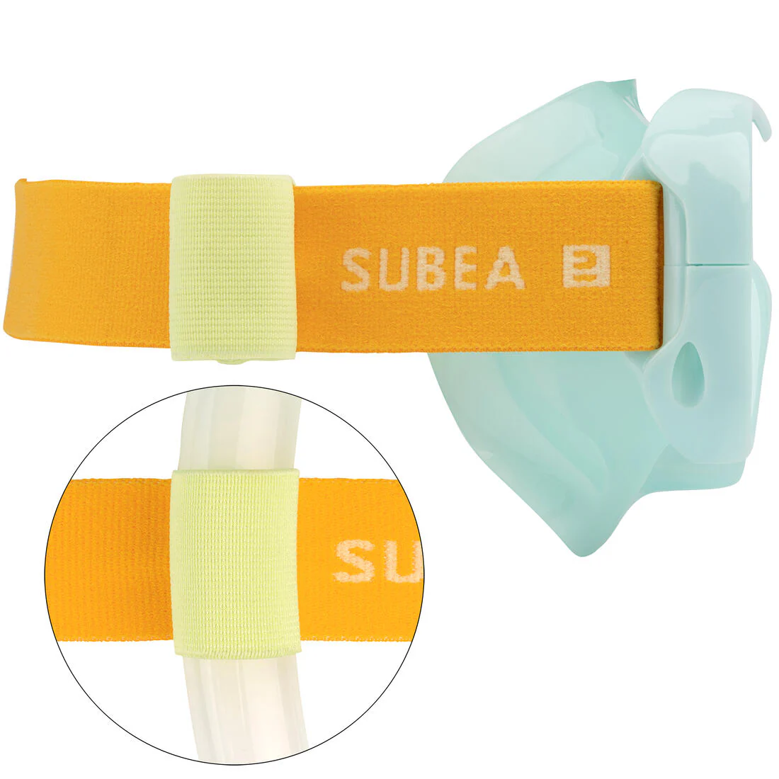 Kids diving mask - 100 comfort pastel - Image 16