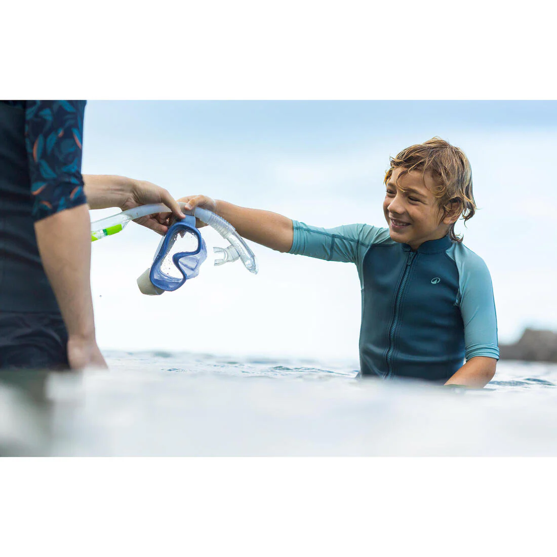 Kids diving mask - 100 comfort pastel - Image 25