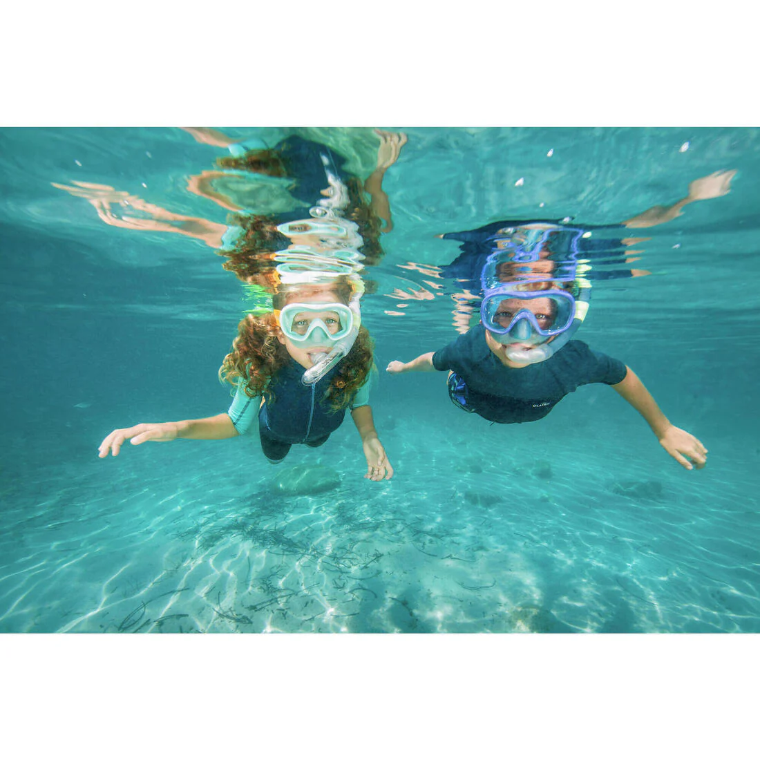 Kids diving mask - 100 comfort pastel - Image 26