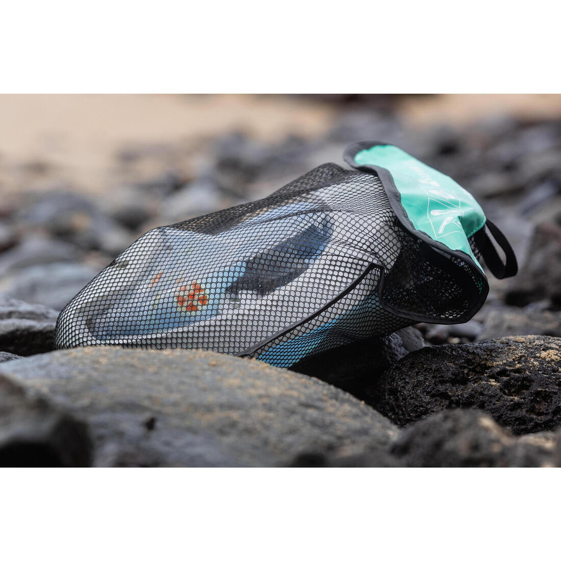 Kids’ Easybreath snorkelling surface mask XS (ages 6-10) NO BAG - Image 49