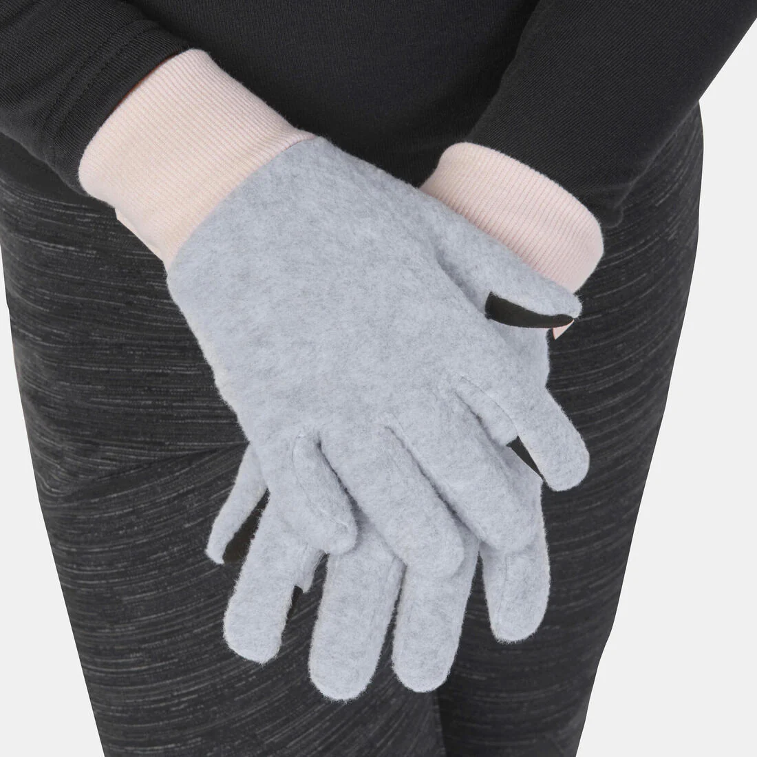 Kids' Fleece Gloves 6-14 Years  HIKE500 - Image 12