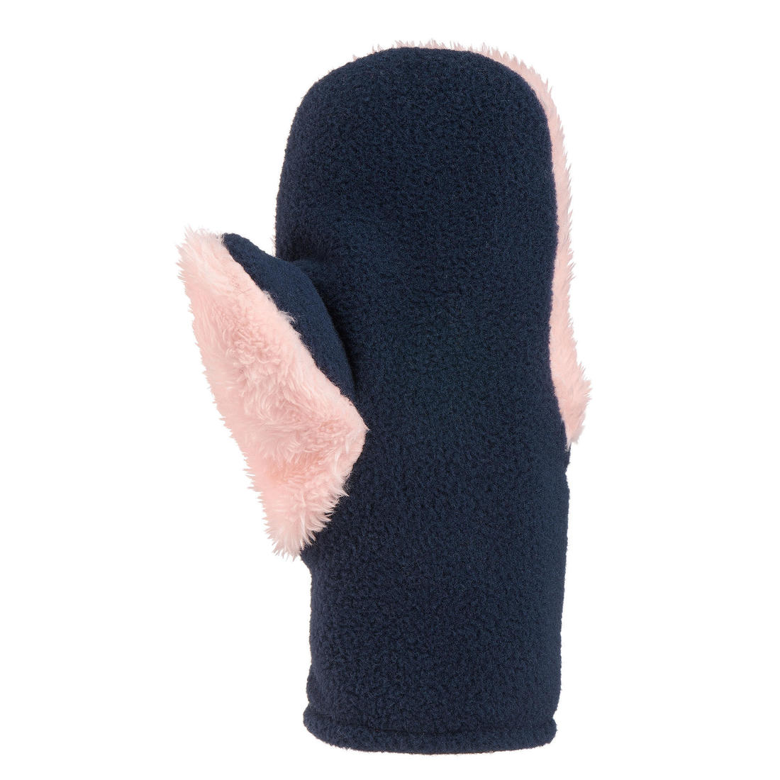 Kids' Fleece Mittens HIKE100 18 Months-4 Years - Image 3