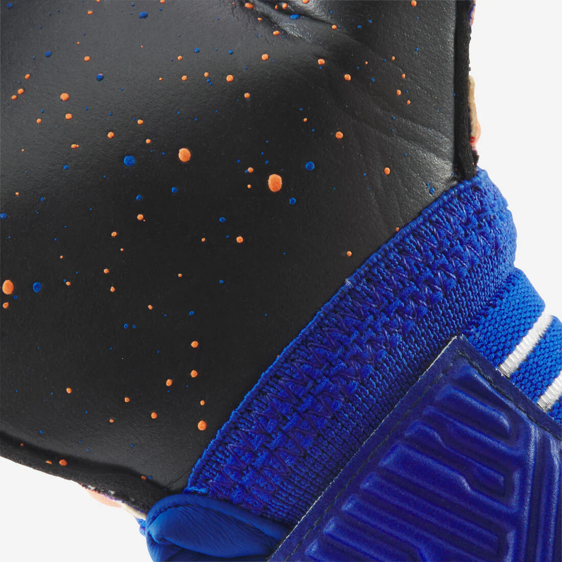 Kids' Gloves F500 Viralto - Orange/Blue - Image 4