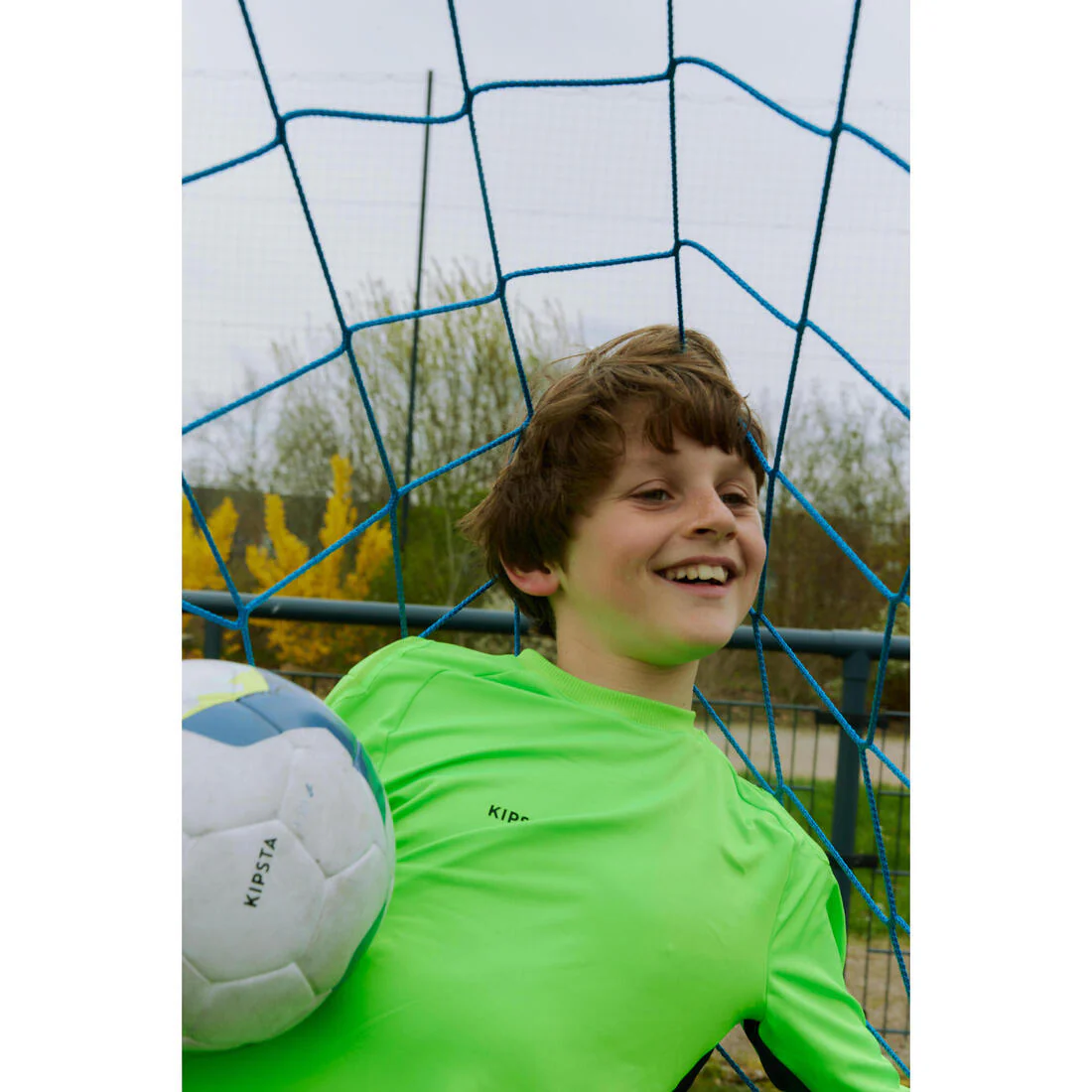 Kids' Gloves F500 Viralto Shielder - Orange/Blue - Image 11