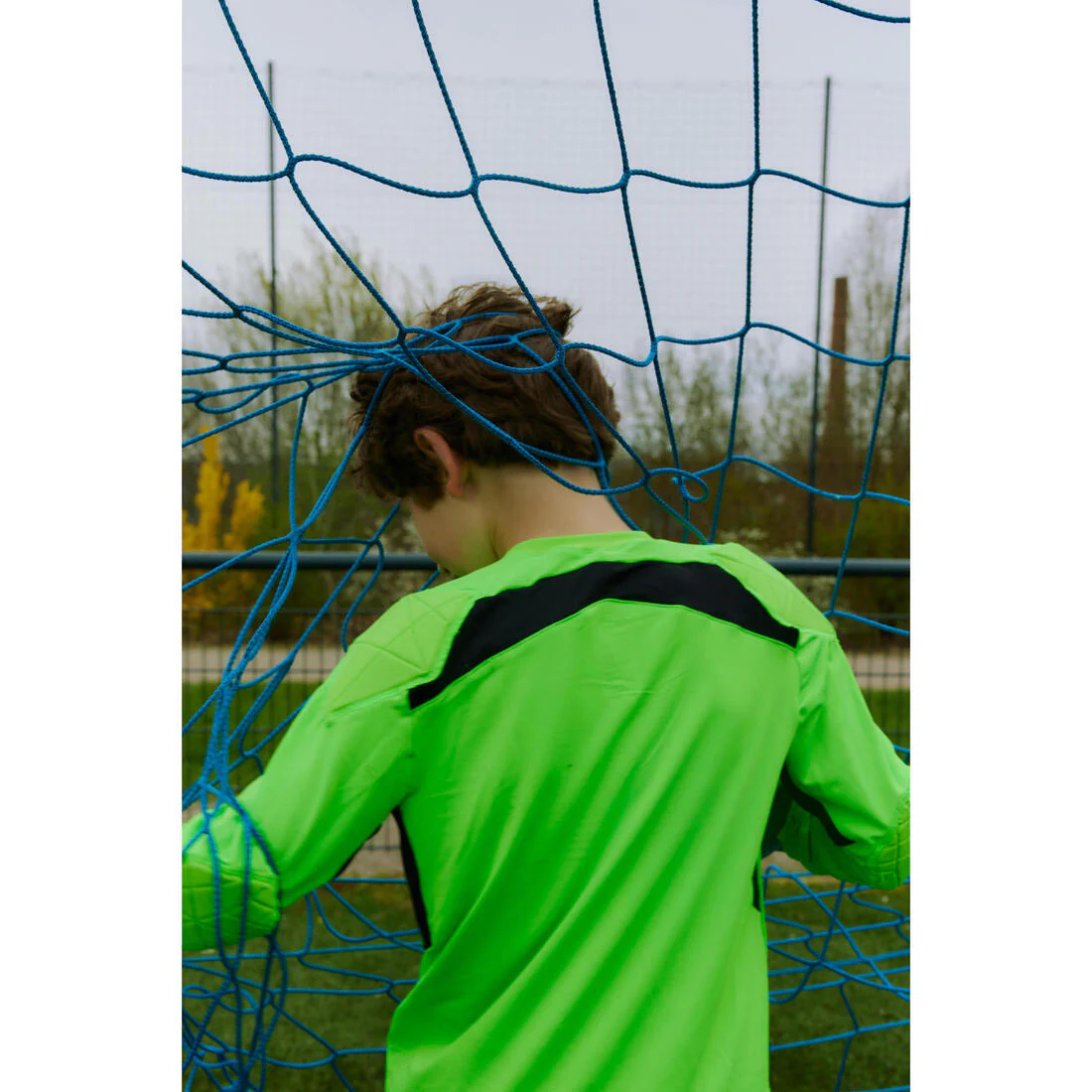 Kids' Gloves F500 Viralto Shielder - Orange/Blue - Image 12
