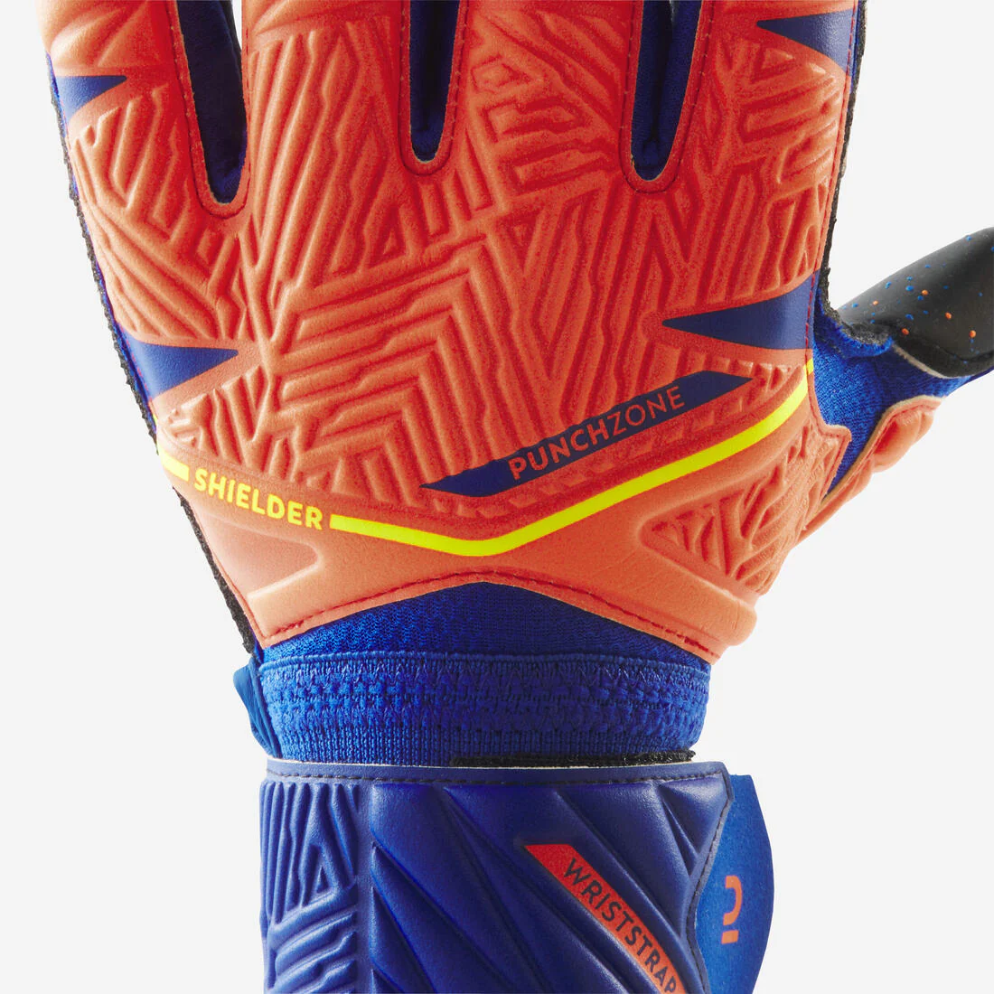 Kids' Gloves F500 Viralto Shielder - Orange/Blue - Image 6