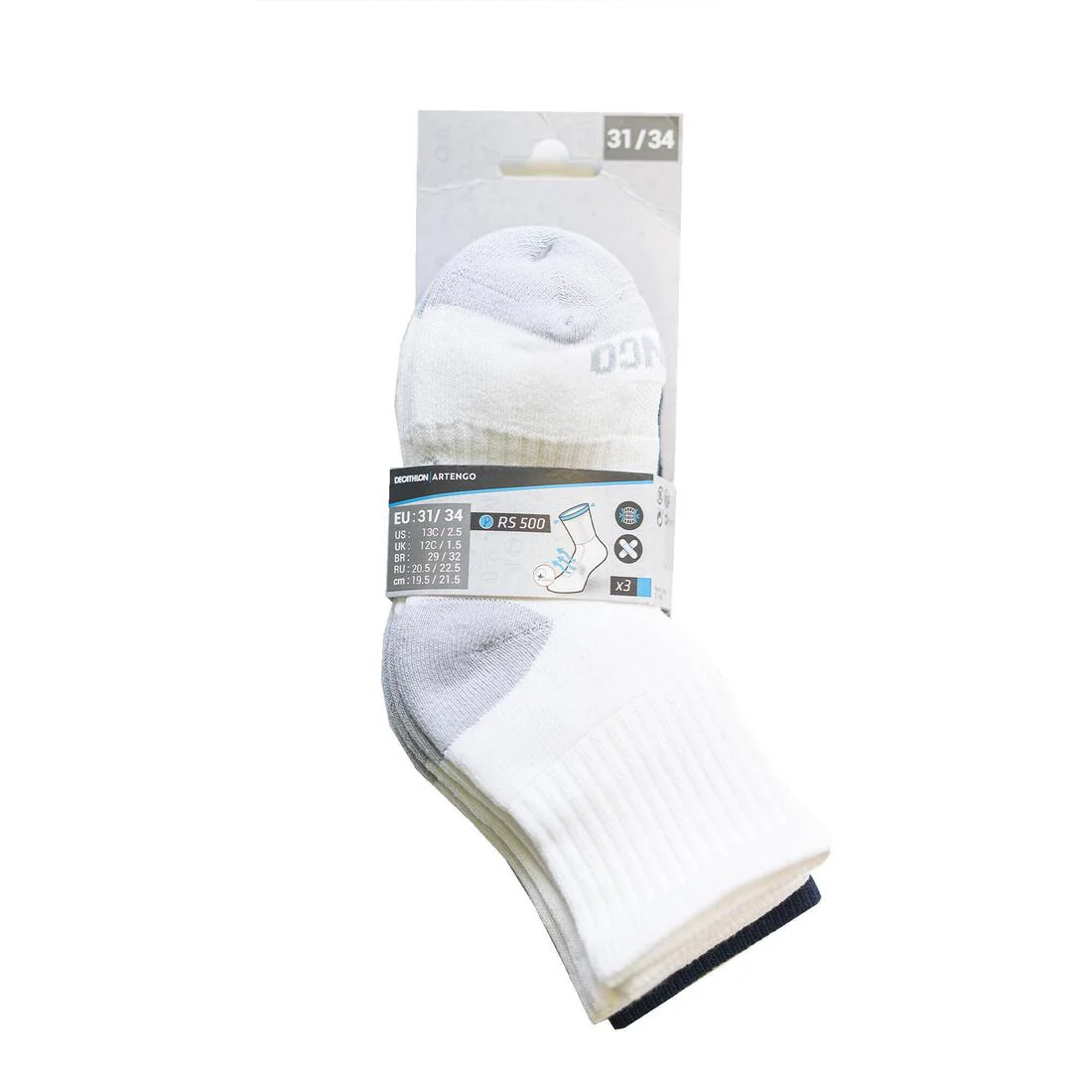 Kids' High Sports Socks Tri-Pack RS 500 - Image 16