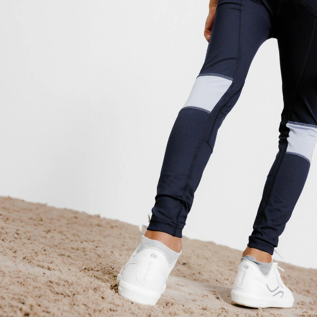 Kids' Horse Riding Jodhpurs 100 Light - Image 13