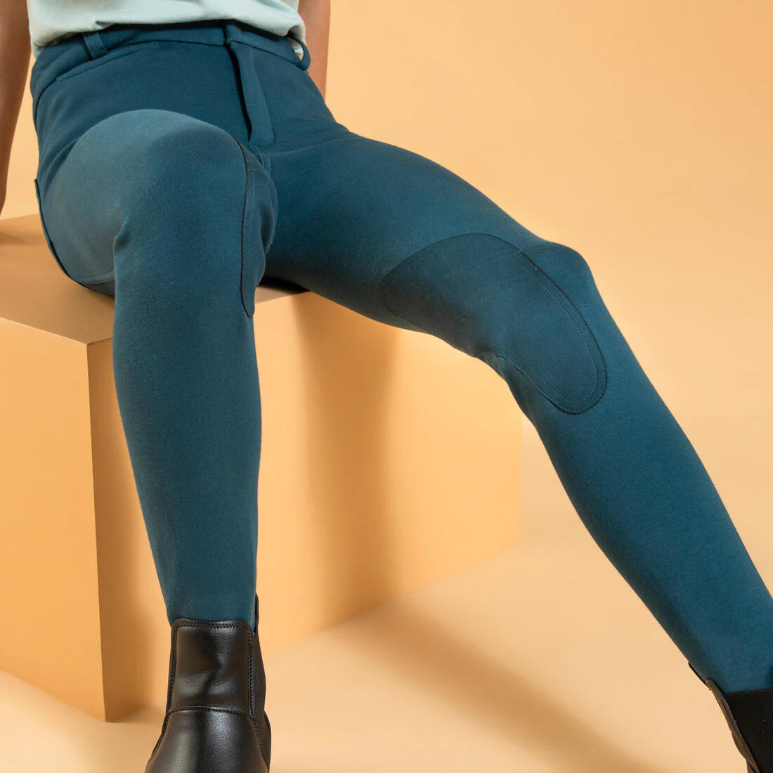 Kids' Horse Riding Jodhpurs 140 - Image 3