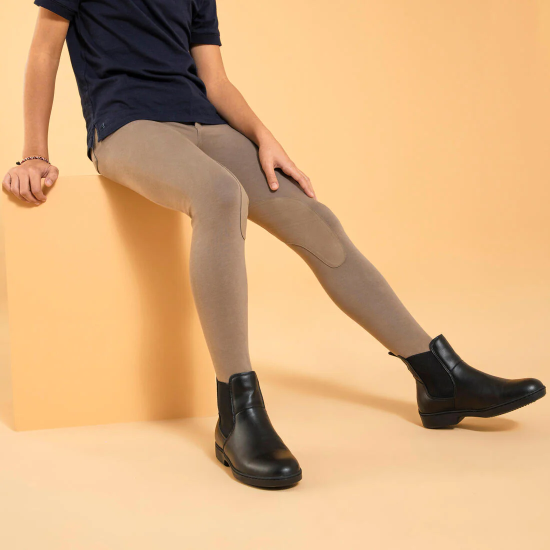 Kids' Horse Riding Jodhpurs 140 - Image 5