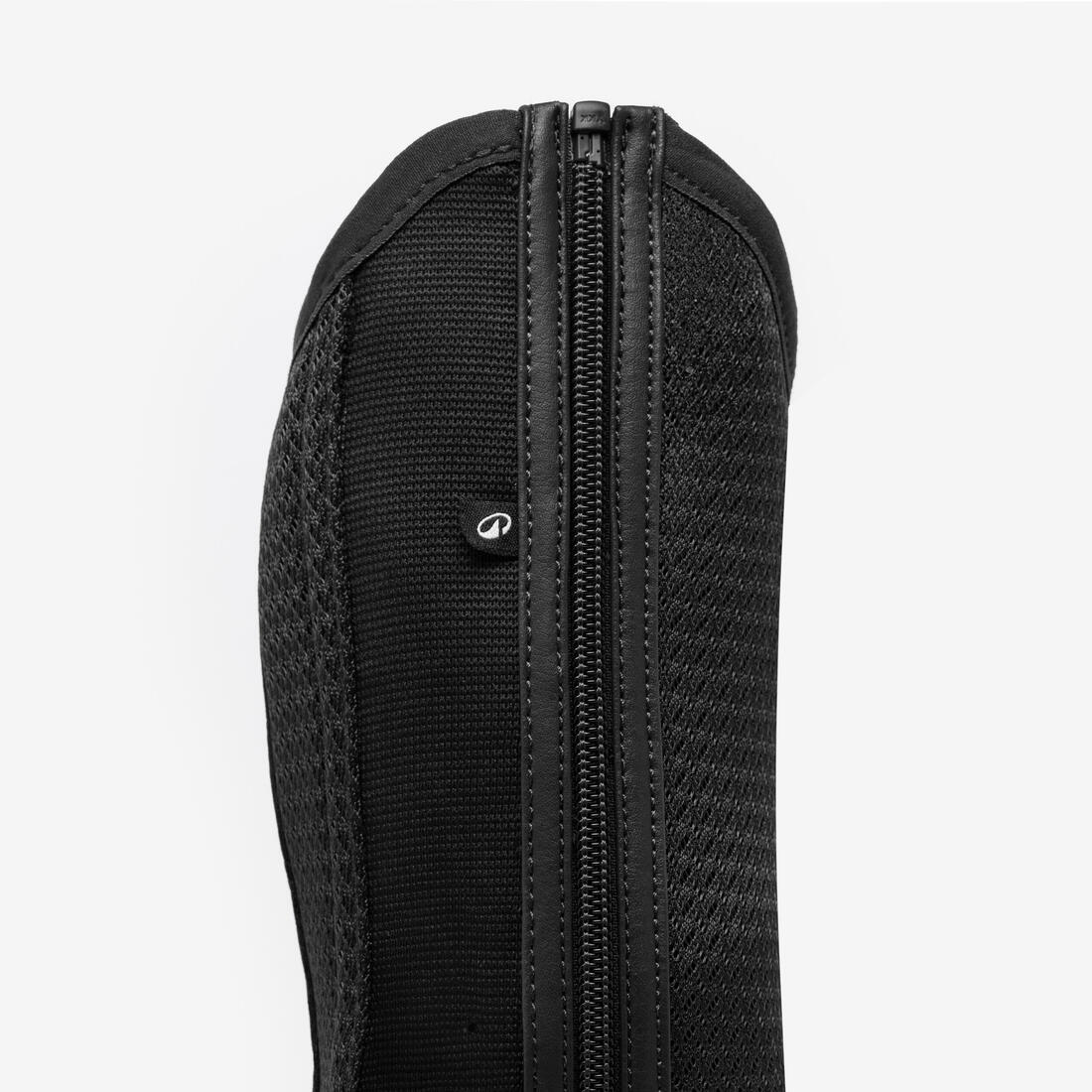 Kids' Horse Riding Mesh Half Chaps 100 - Image 14
