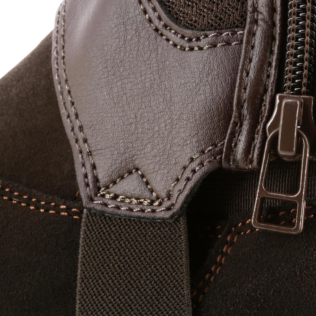Kids' Horse Riding Mesh Half Chaps 100 - Image 16