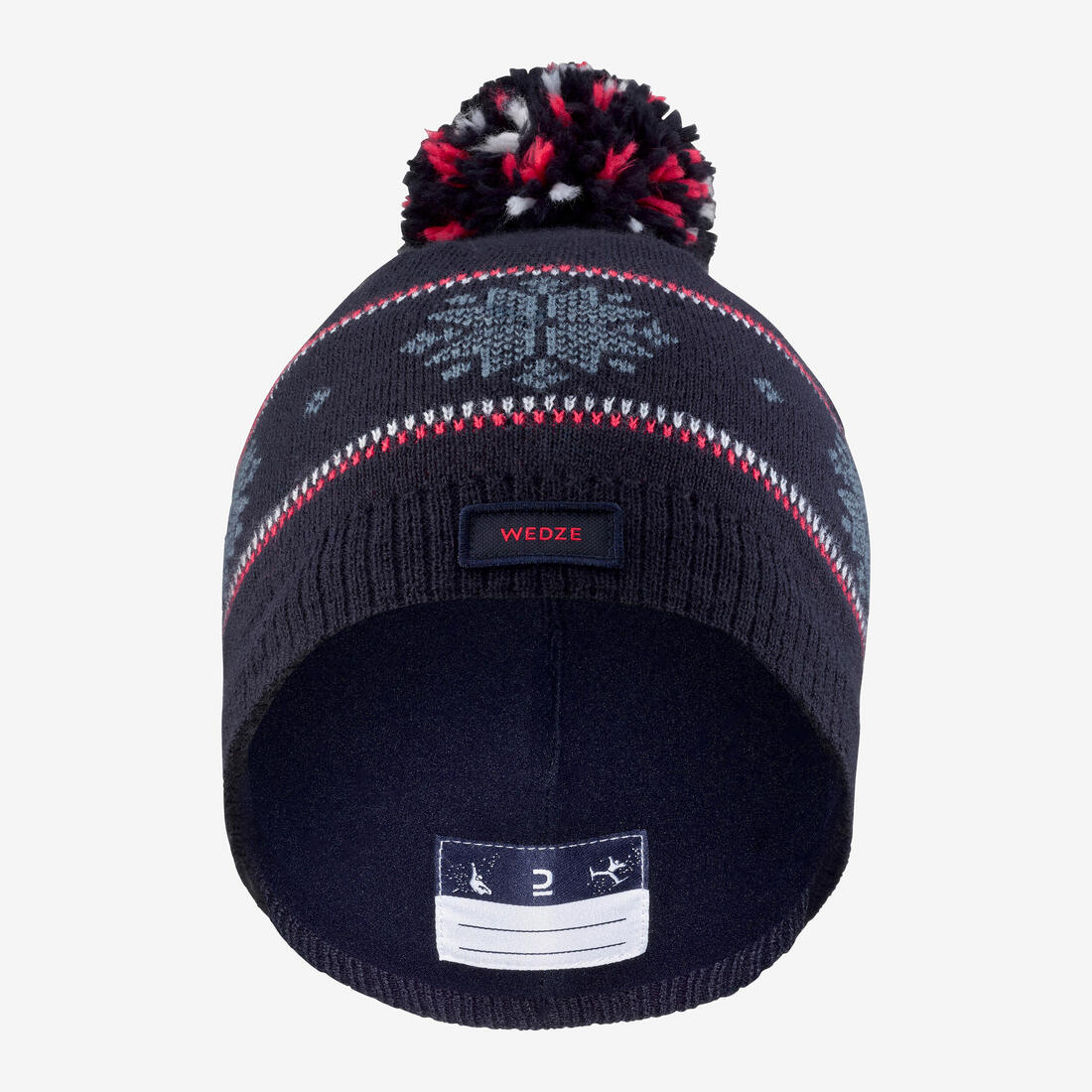 Kids' Jacquard Snow Hat - Image 2