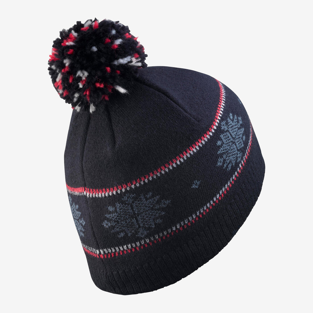 Kids' Jacquard Snow Hat - Image 6