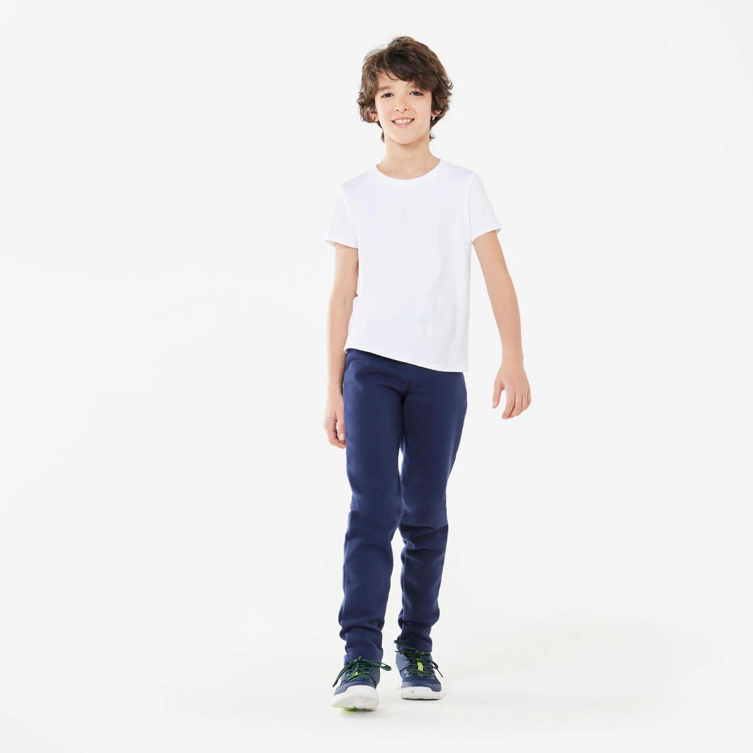 Kids' Jogging Bottoms Navy Blue - Image 2