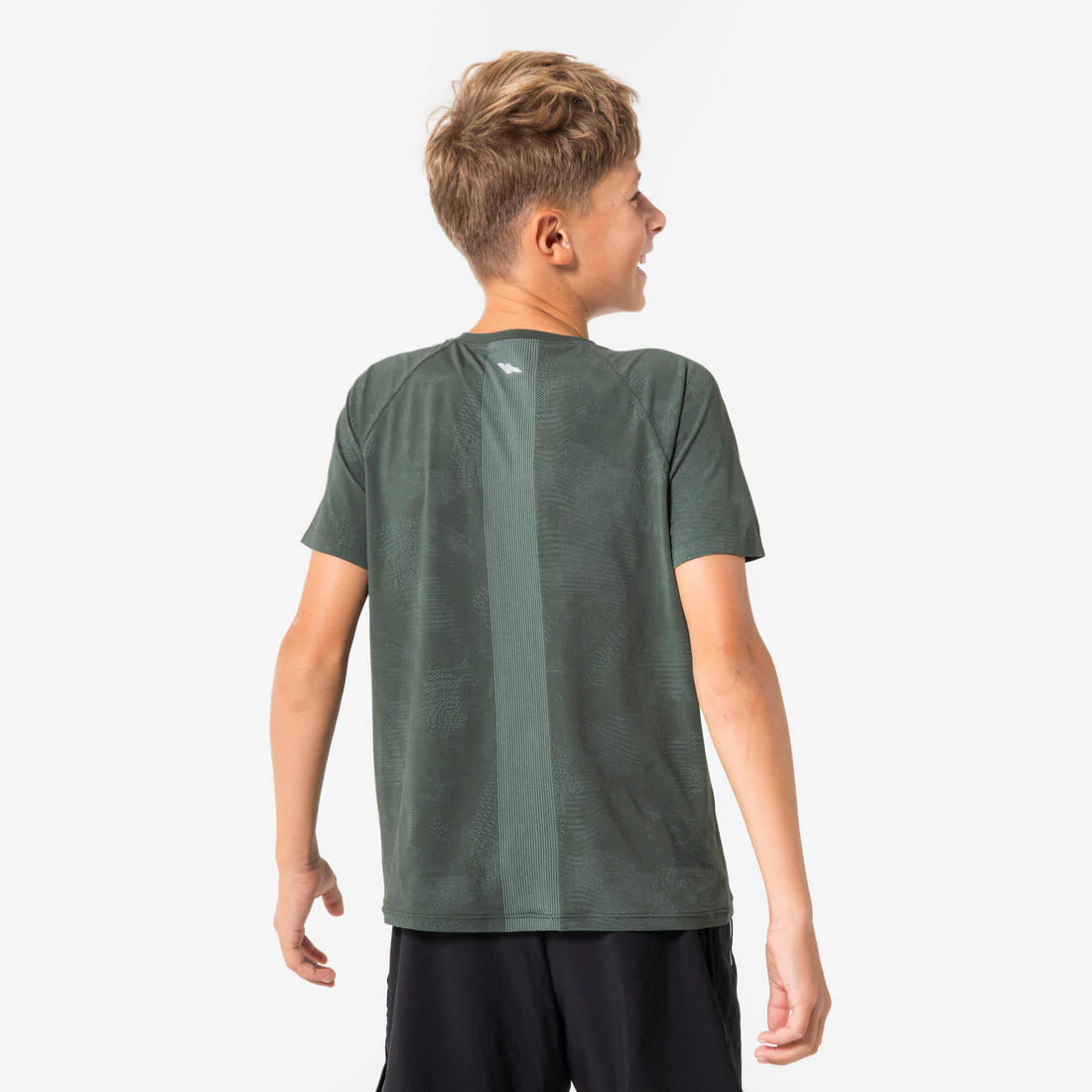 Kids KIPRUN TS LIGHT 900 seamless running T-shirt - khaki - Image 3