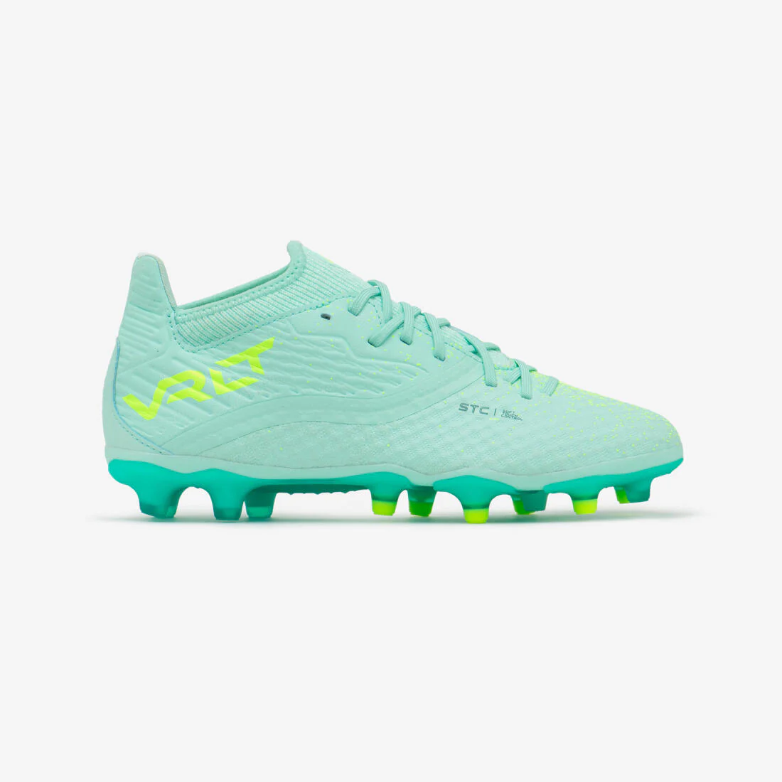 Kids' Lace-Up Comfort Football Boots Viralto III FG - Red & - Image 2