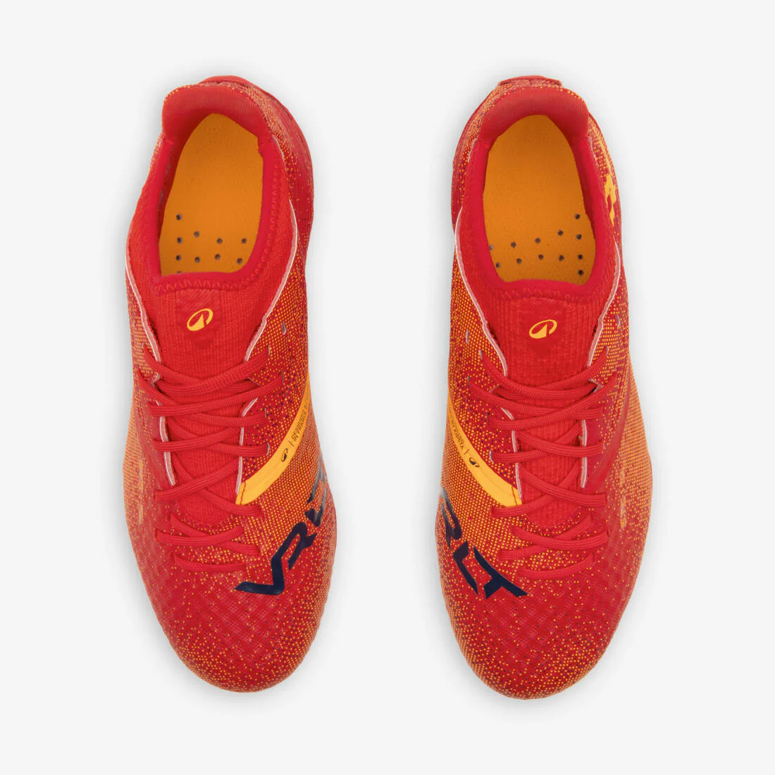 Kids' Lace-Up Comfort Football Boots Viralto III FG - Red & - Image 20